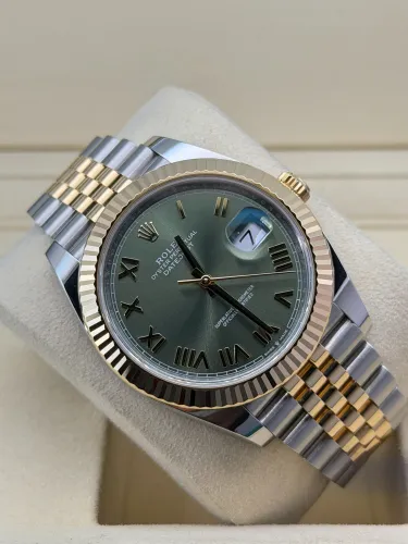 Rolex Datejust 126333 41mm Olive Roman Dial 2026